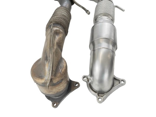 Bull-X Downpipe 3"/ 3.5" Oberteil Audi TT 8J 1.8-2.0 TFSI mit ECE